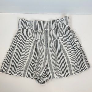 C&C California High Rise Striped Lined Shorts